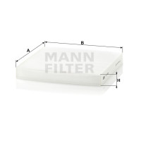 Фильтр салона MANN-FILTER CU 2358